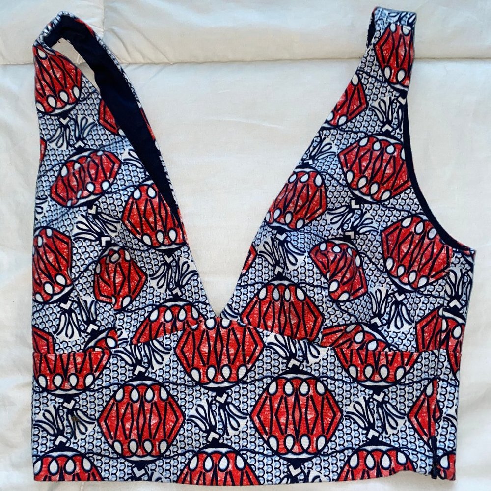 Zara Printed Croptop - Picture 2 of 3